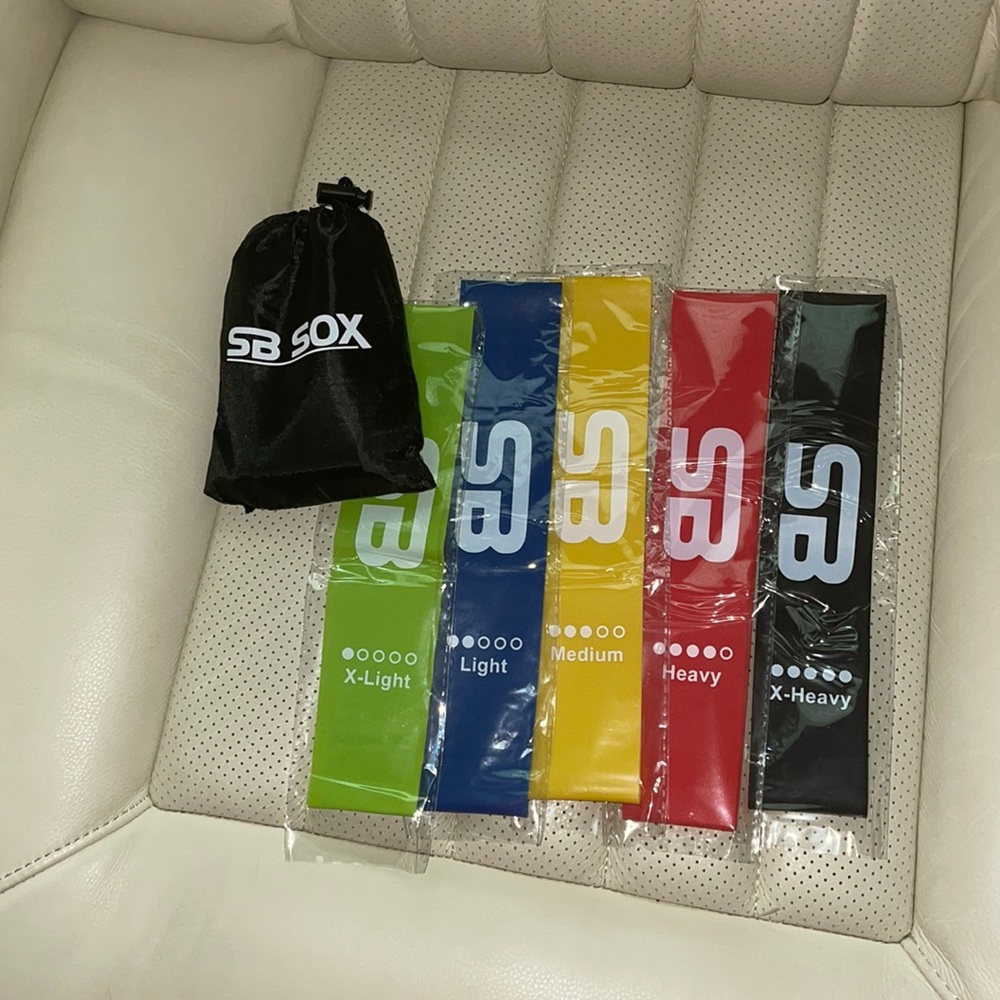 5 pack resistance bands NWT comes with bag